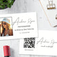 Custom Business Cards Logo Social Media Info Modern Vintage Cute Back To School Office Workers Clients