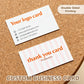 Custom Business Cards with Pictures Personalized Business Cards 50-300Pcs Thank You Cards for Wedding Invitations Postcards