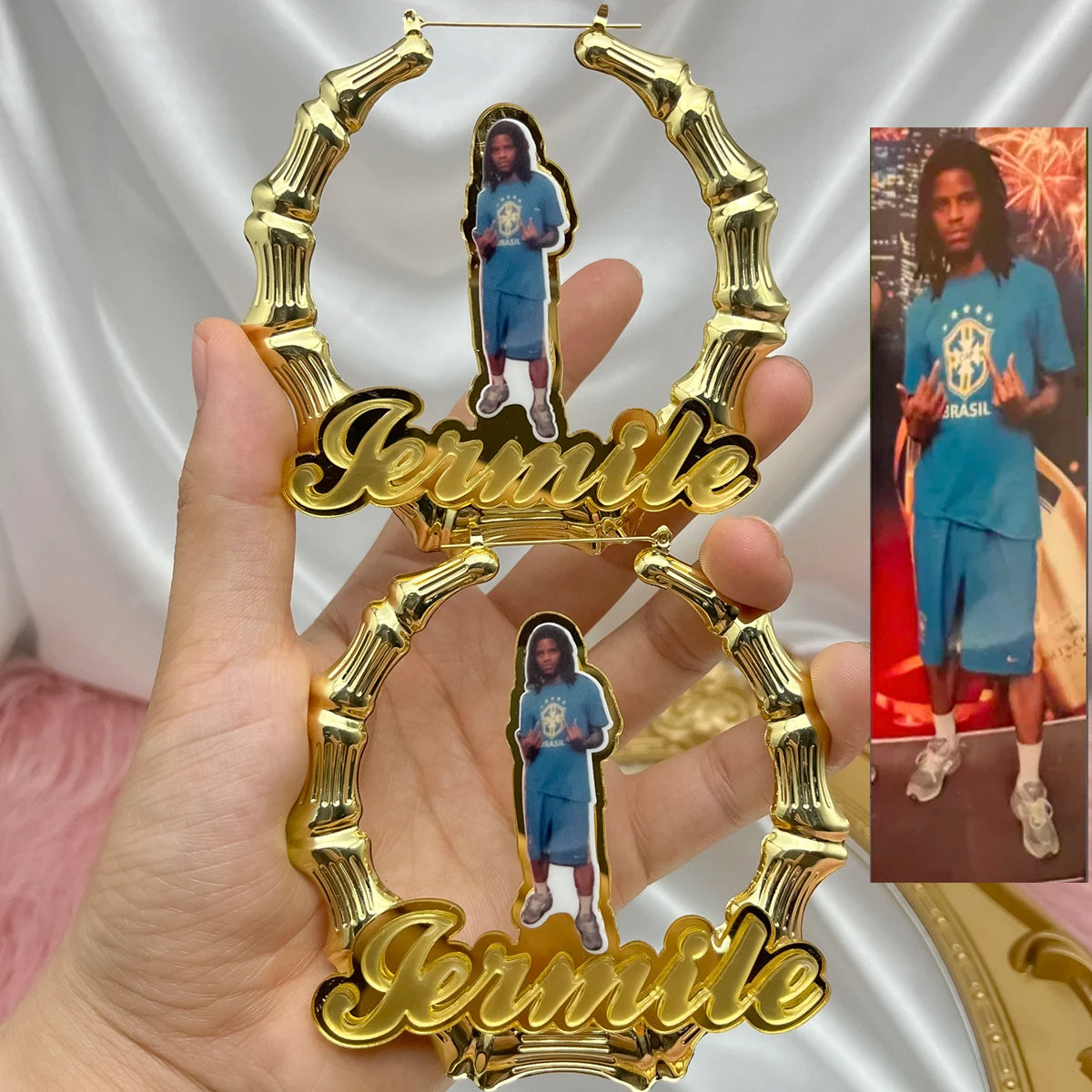 Custom Photo Necklace Custom Stainless Steel Engrave