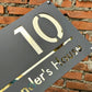 Personalized Exterior House Number Sign 3D Floating Residencial House Number
