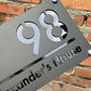 Personalized Exterior House Number Sign 3D Floating Residencial House Number