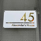 Personalized Exterior House Number Sign 3D Floating Residencial House Number