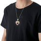 18K Gold Plated Heart Pendant - Iced Out Custom Necklace