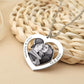 Personalized Photo Necklaces Custom Name Necklace Heart Pendant Chain Jewelry for For Lovers