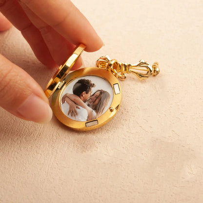 Personalized Gift for Bride Wedding Bouquet Charm Custom Photos Bridal Bouquet
