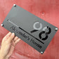 Personalized Exterior House Number Sign 3D Floating Residencial House Number