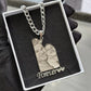 Custom Photo Necklace Custom Stainless Steel Engrave