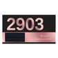 Custom Door Number Signs Modern Street Sign With LED Light & RC