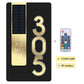 Custom Door Number Signs Modern Street Sign With LED Light & RC