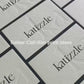 100Pcs Custom Business Cards 3D Texture Paper Wedding Invitation Cards Debossed Embossed 600gsm Cotton Paper Thank You Card